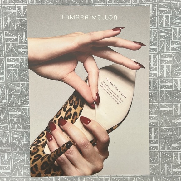 Tamara Mellon Sleek Kindred High HairCalf Navy Kitten Heeled Boots 5 (35) NIB - Picture 12 of 15